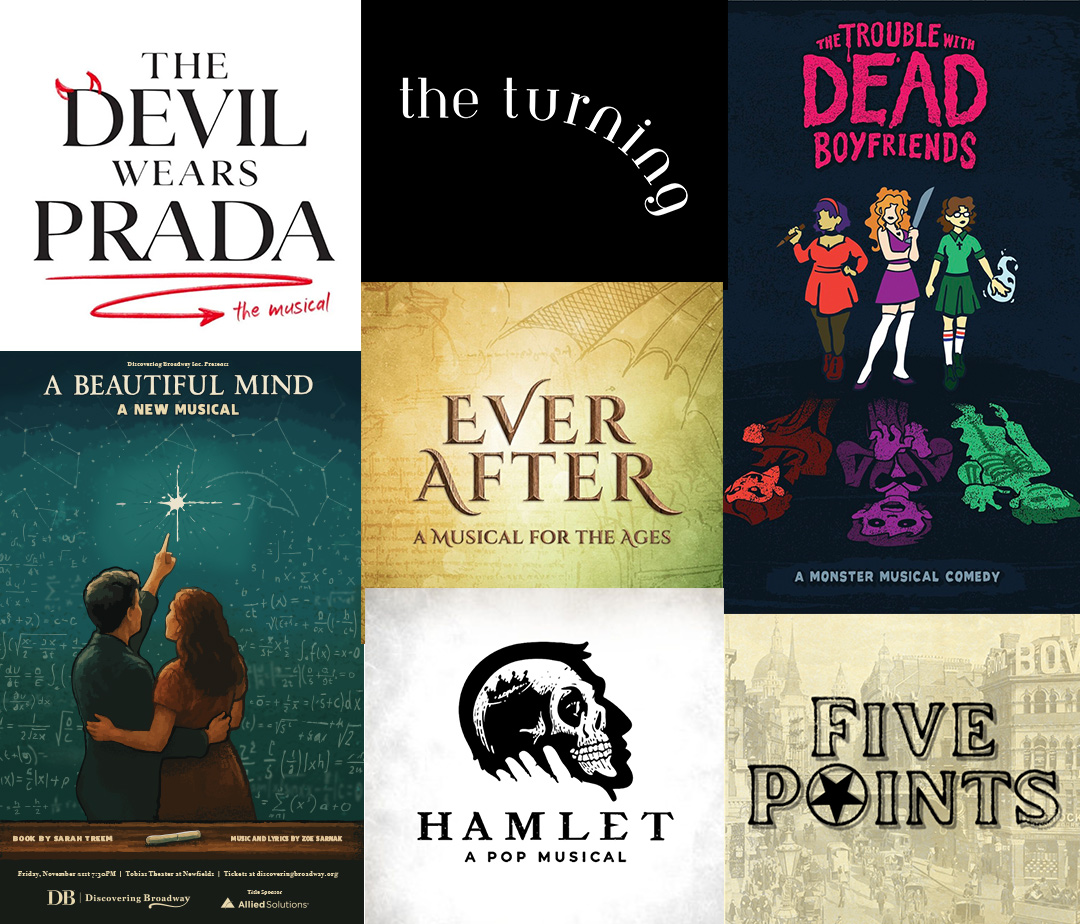 discovering broadway collage of shows